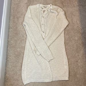 CLOUD CHASER, Sweater, Girls, M(8-10y), Light Beige, Sparkly